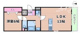 アリスコート学園町の物件間取画像